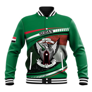 African Sudan Baseball Jacket Victory Is Ours - African Pride