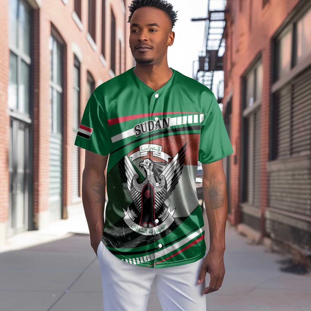 African Sudan Baseball Jersey Victory Is Ours - African Pride