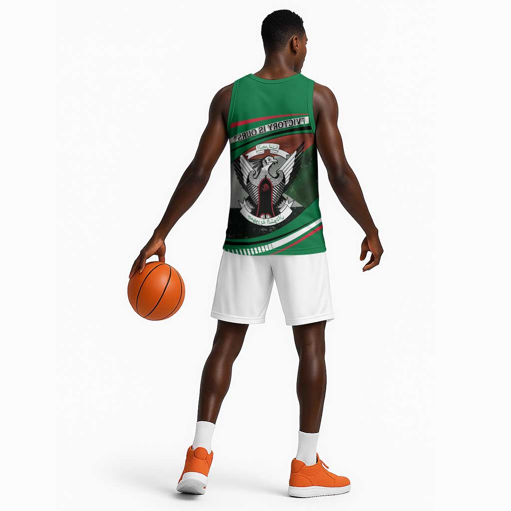 African Sudan Basketball Jersey Victory Is Ours - African Pride