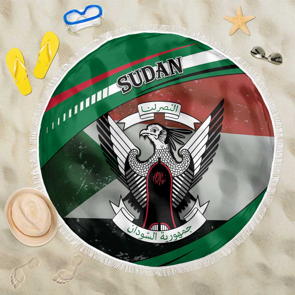 African Sudan Beach Blanket Victory Is Ours - African Pride