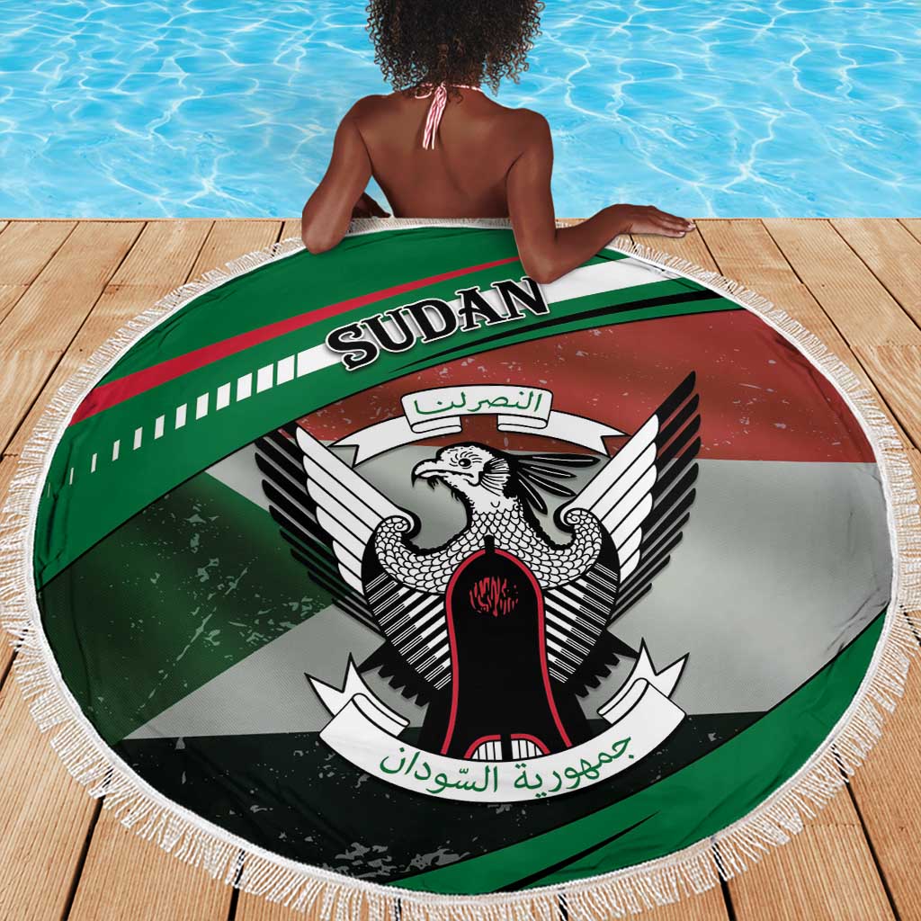 African Sudan Beach Blanket Victory Is Ours - African Pride