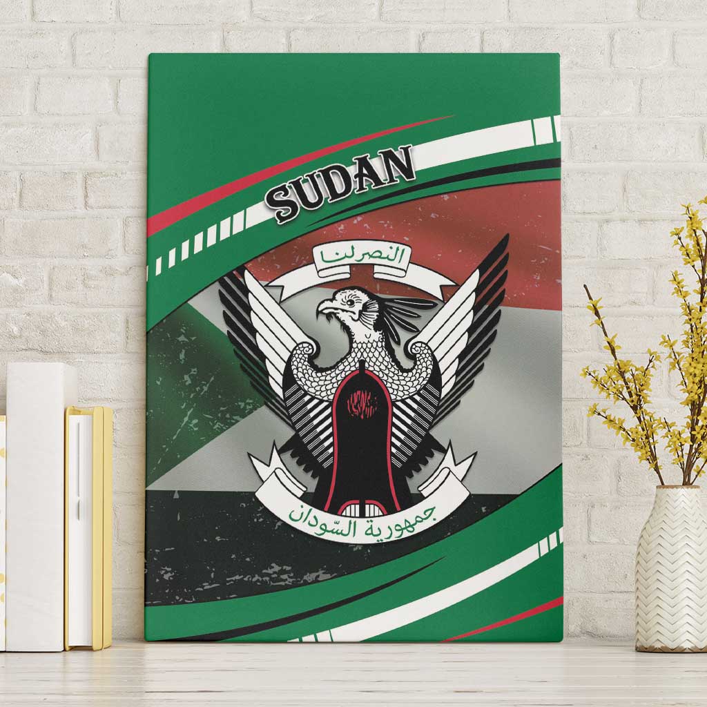 African Sudan Canvas Wall Art Victory Is Ours - African Pride