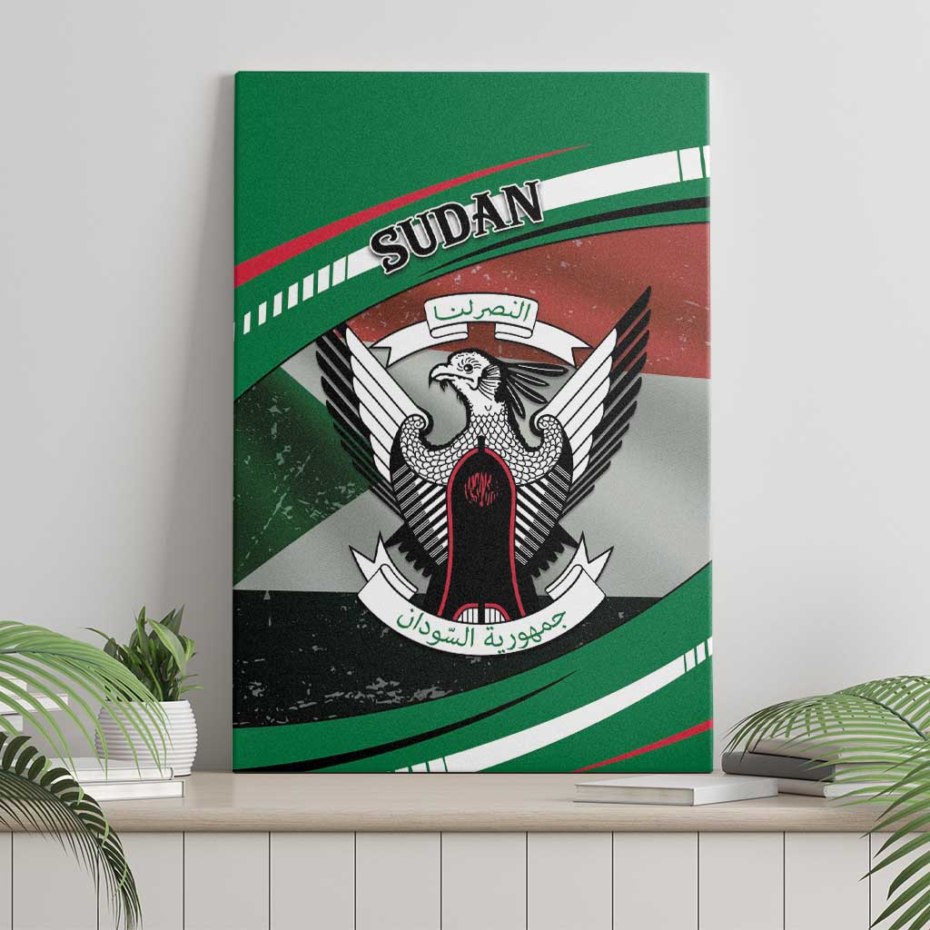 African Sudan Canvas Wall Art Victory Is Ours - African Pride