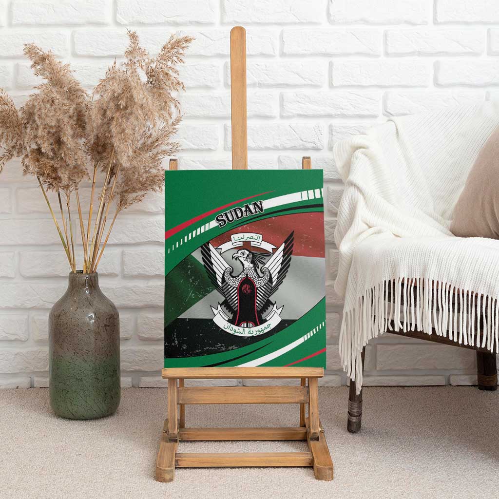 African Sudan Canvas Wall Art Victory Is Ours - African Pride