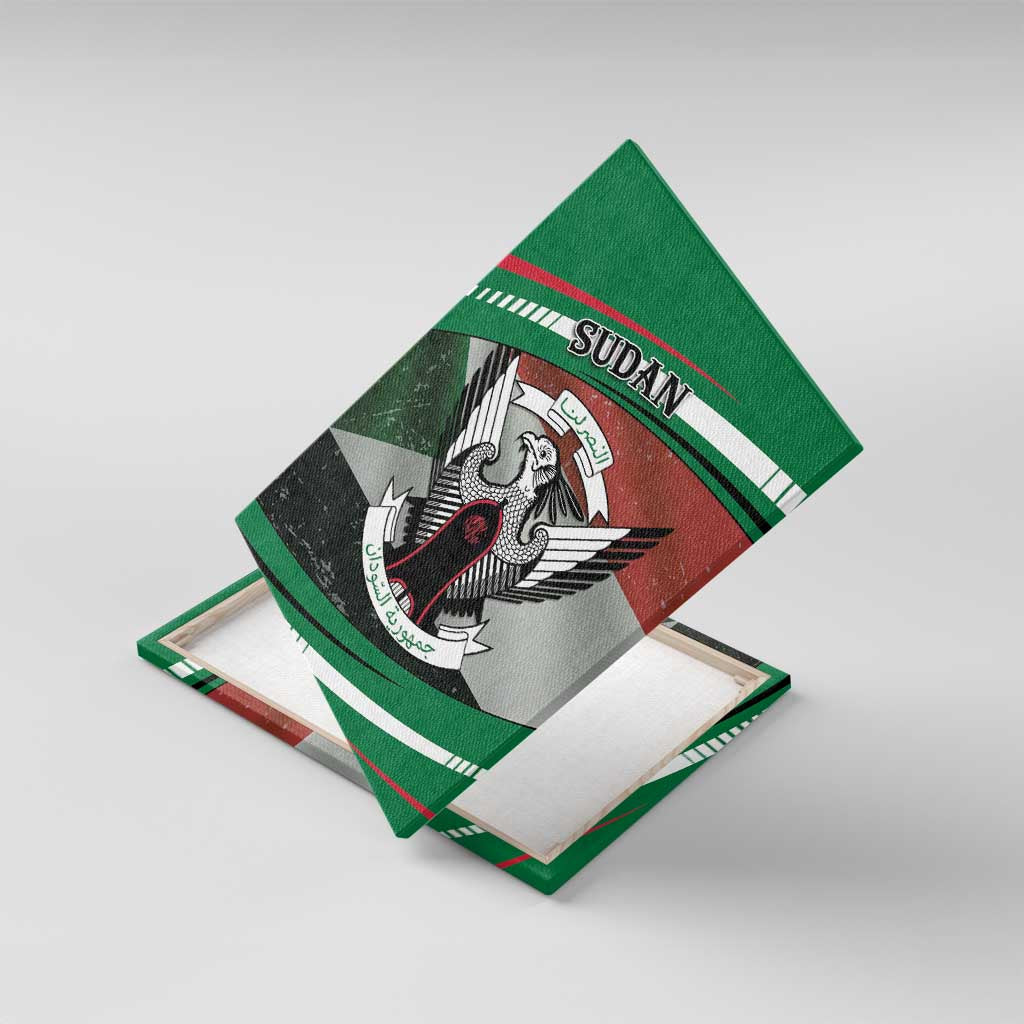African Sudan Canvas Wall Art Victory Is Ours - African Pride