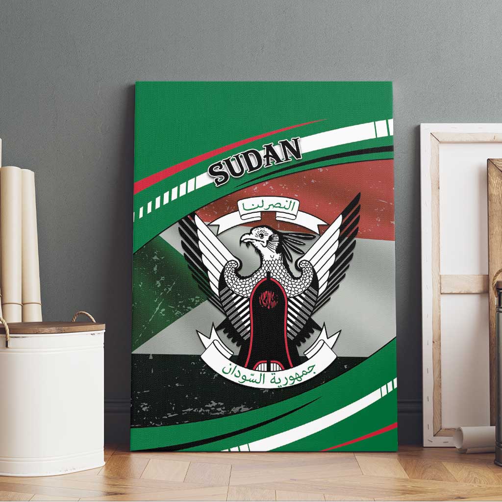 African Sudan Canvas Wall Art Victory Is Ours - African Pride