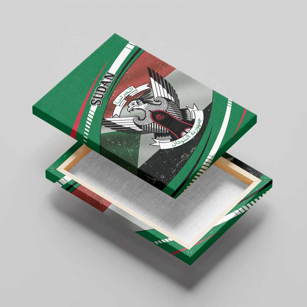 African Sudan Canvas Wall Art Victory Is Ours - African Pride