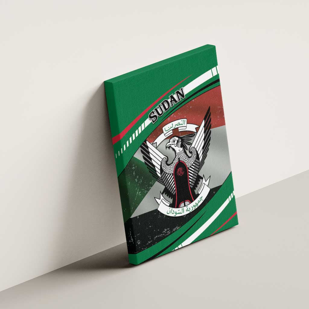 African Sudan Canvas Wall Art Victory Is Ours - African Pride