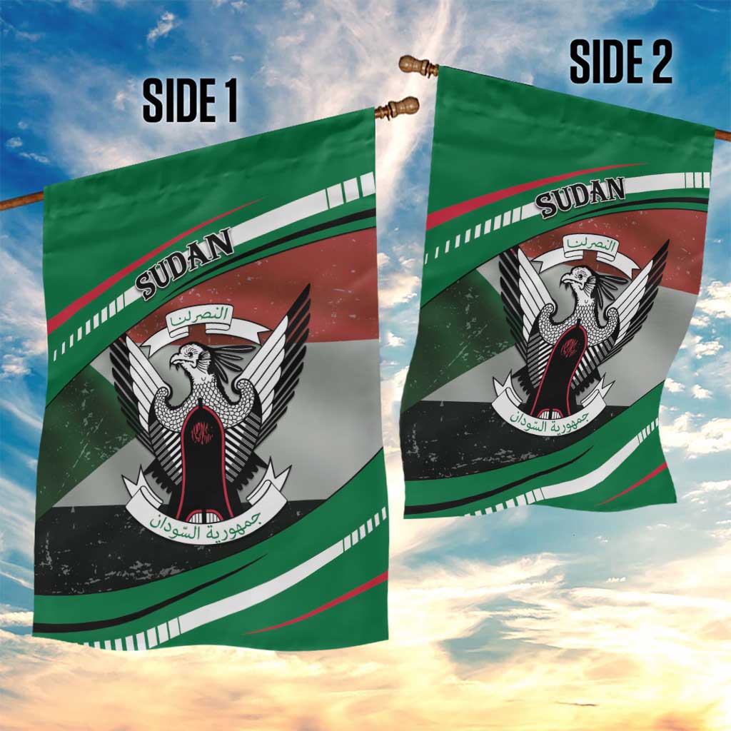 African Sudan Garden Flag Victory Is Ours - African Pride