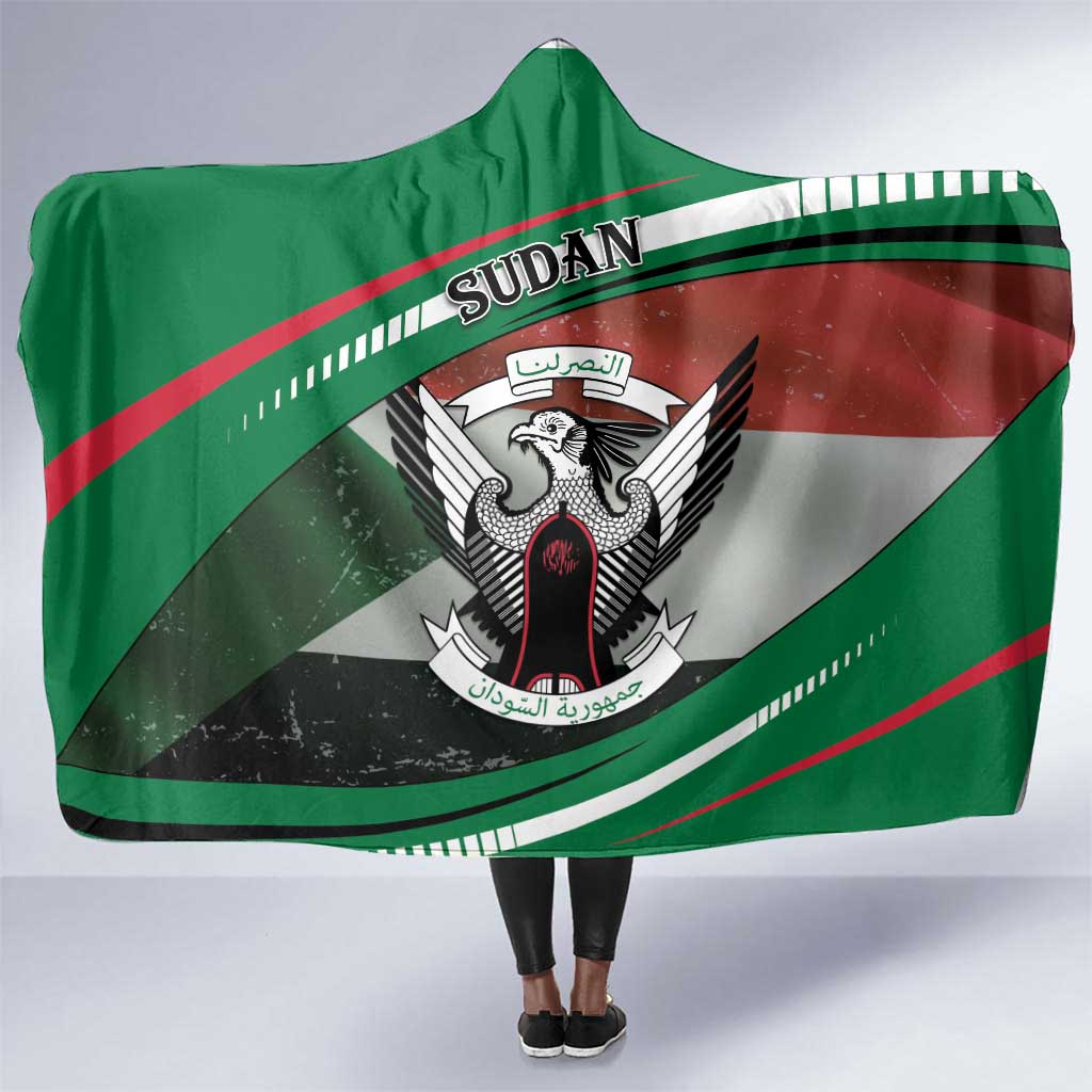 African Sudan Hooded Blanket Victory Is Ours - African Pride