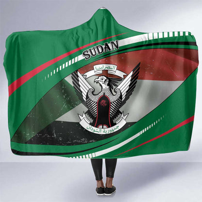 African Sudan Hooded Blanket Victory Is Ours - African Pride