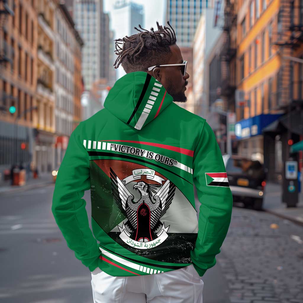 African Sudan Hoodie Victory Is Ours - African Pride