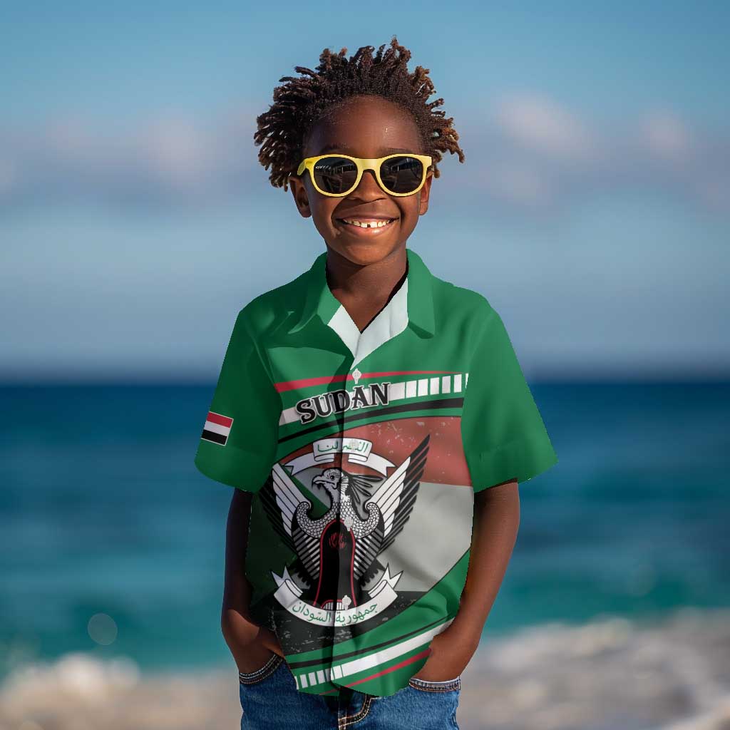 African Sudan Kid Hawaiian Shirt Victory Is Ours - African Pride