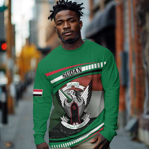 African Sudan Long Sleeve Shirt Victory Is Ours - African Pride