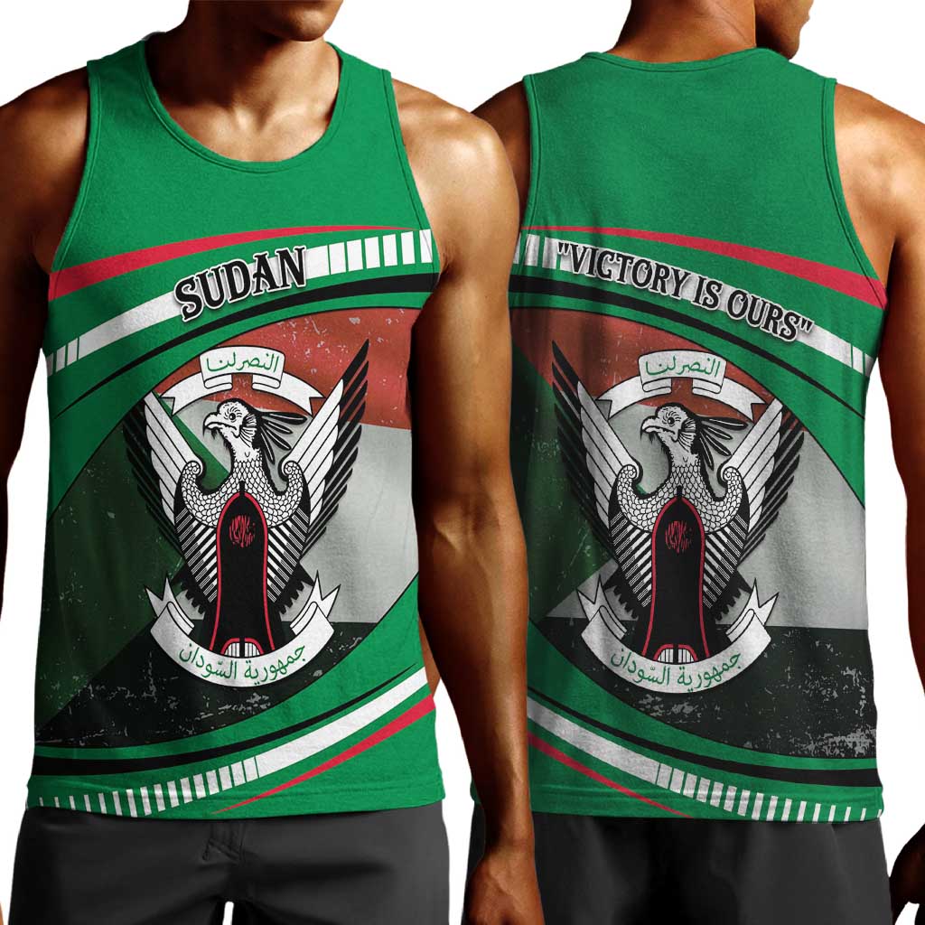 African Sudan Men Tank Top Victory Is Ours - African Pride