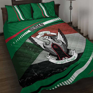 African Sudan Quilt Bed Set Victory Is Ours - African Pride