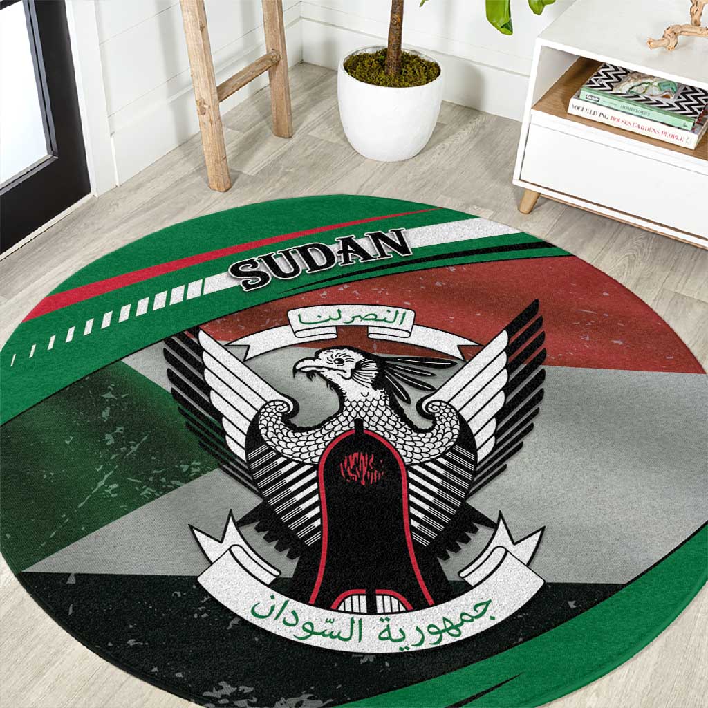 African Sudan Round Carpet Victory Is Ours - African Pride