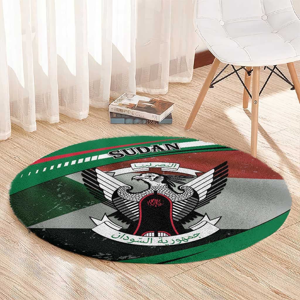 African Sudan Round Carpet Victory Is Ours - African Pride