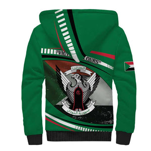African Sudan Sherpa Hoodie Victory Is Ours - African Pride