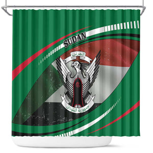African Sudan Shower Curtain Victory Is Ours - African Pride