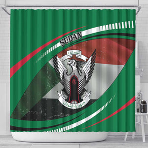 African Sudan Shower Curtain Victory Is Ours - African Pride