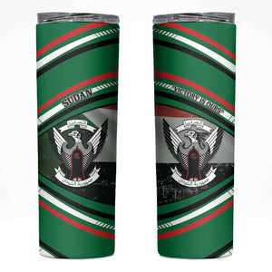 African Sudan Skinny Tumbler Victory Is Ours - African Pride