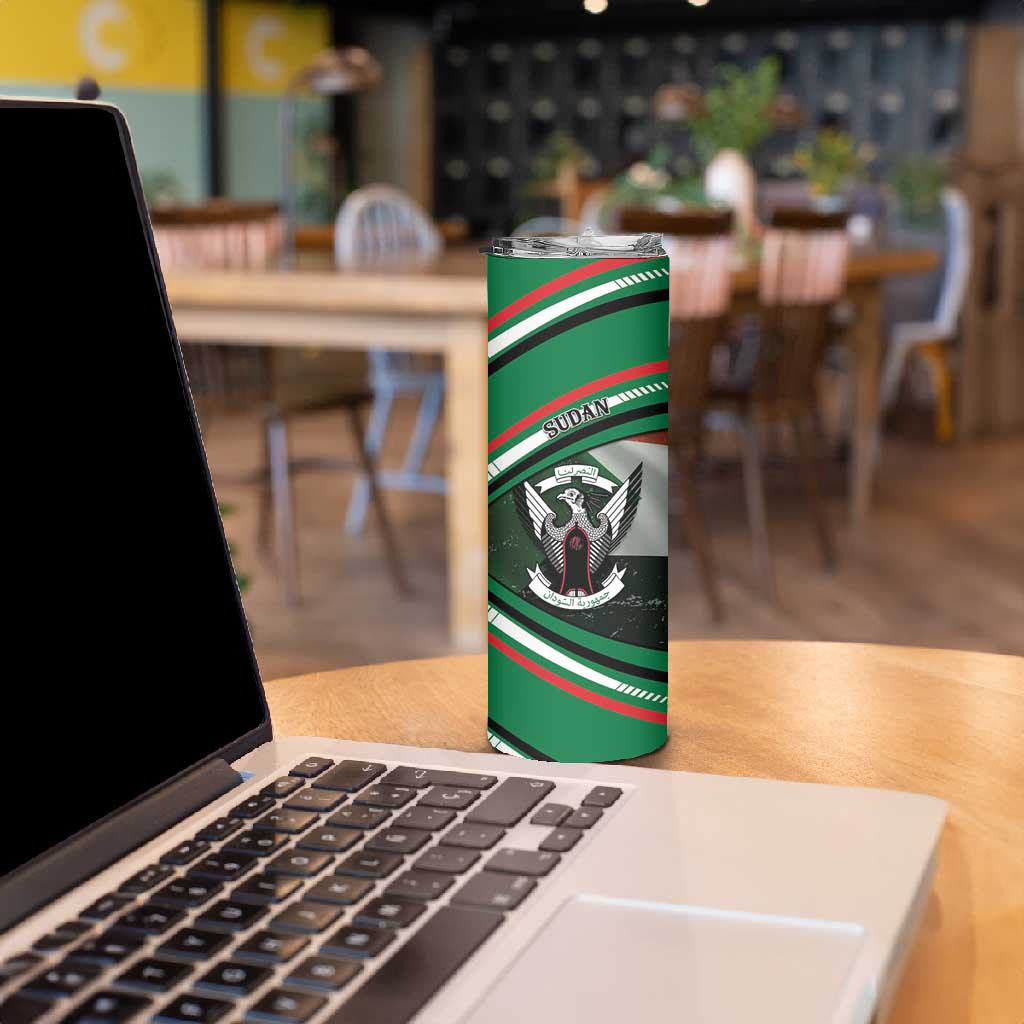African Sudan Skinny Tumbler Victory Is Ours - African Pride