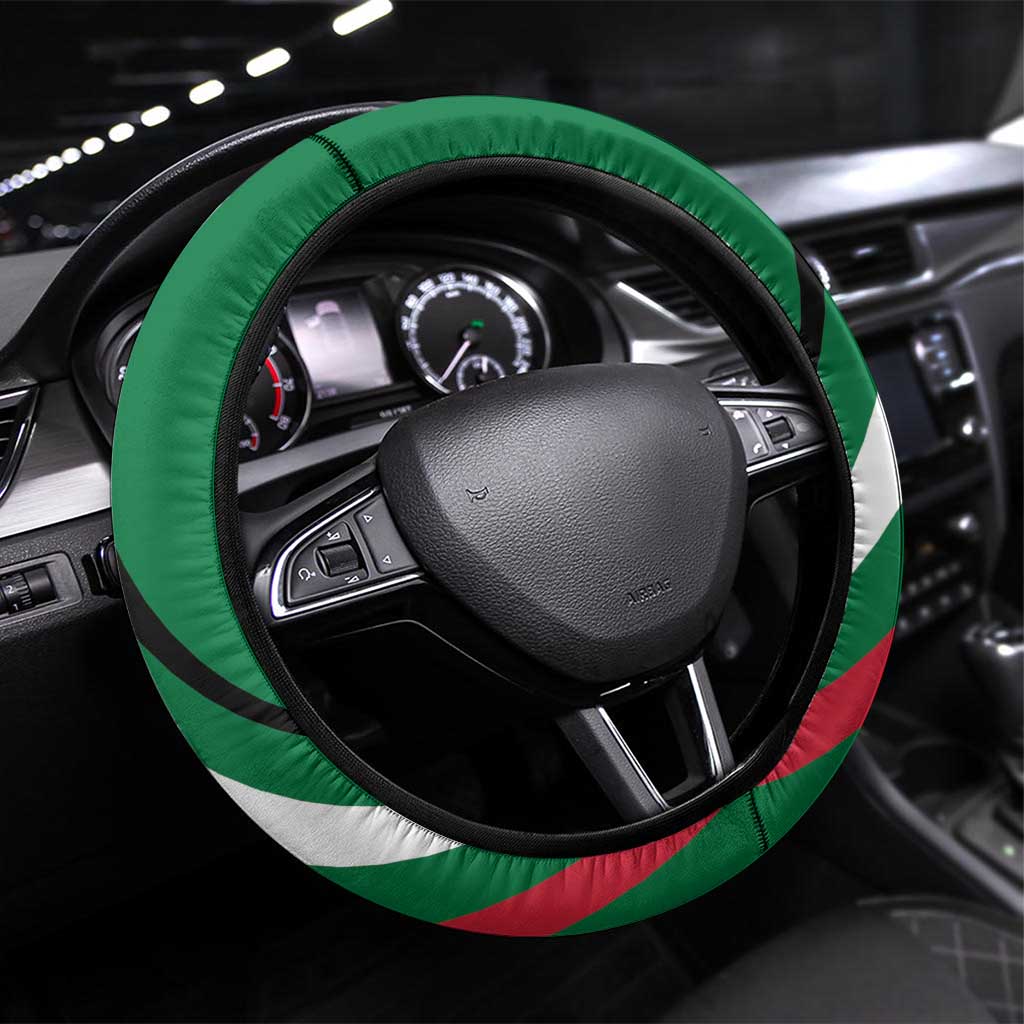 African Sudan Steering Wheel Cover Victory Is Ours - African Pride