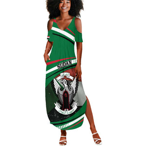 African Sudan Summer Maxi Dress Victory Is Ours - African Pride