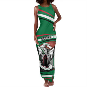 African Sudan Tank Maxi Dress Victory Is Ours - African Pride