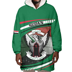 African Sudan Wearable Blanket Hoodie Victory Is Ours - African Pride