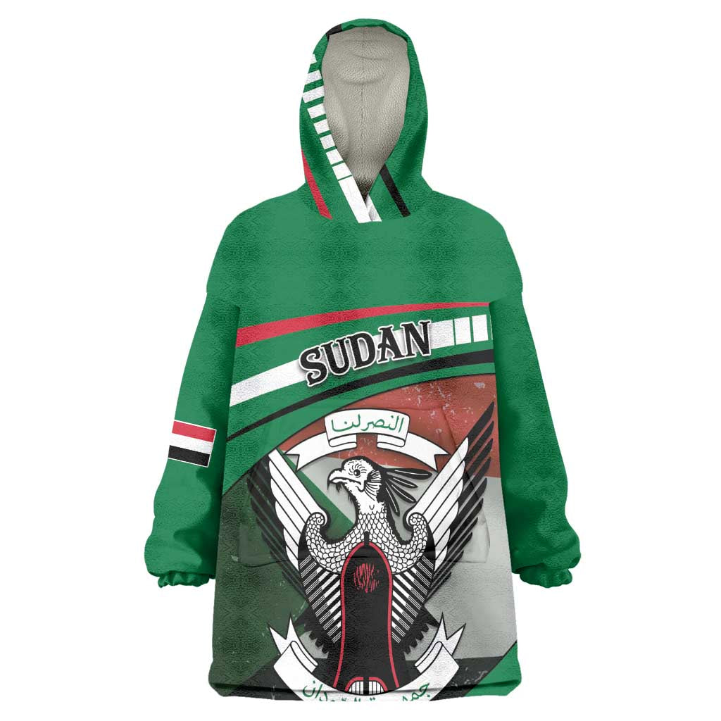 African Sudan Wearable Blanket Hoodie Victory Is Ours - African Pride