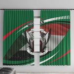 African Sudan Window Curtain Victory Is Ours - African Pride