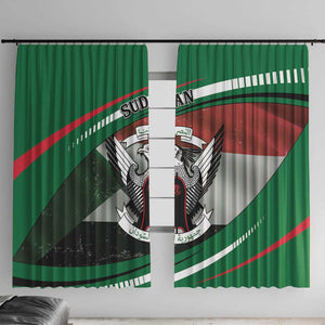 African Sudan Window Curtain Victory Is Ours - African Pride