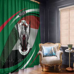 African Sudan Window Curtain Victory Is Ours - African Pride