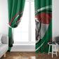 African Sudan Window Curtain Victory Is Ours - African Pride