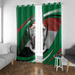 African Sudan Window Curtain Victory Is Ours - African Pride