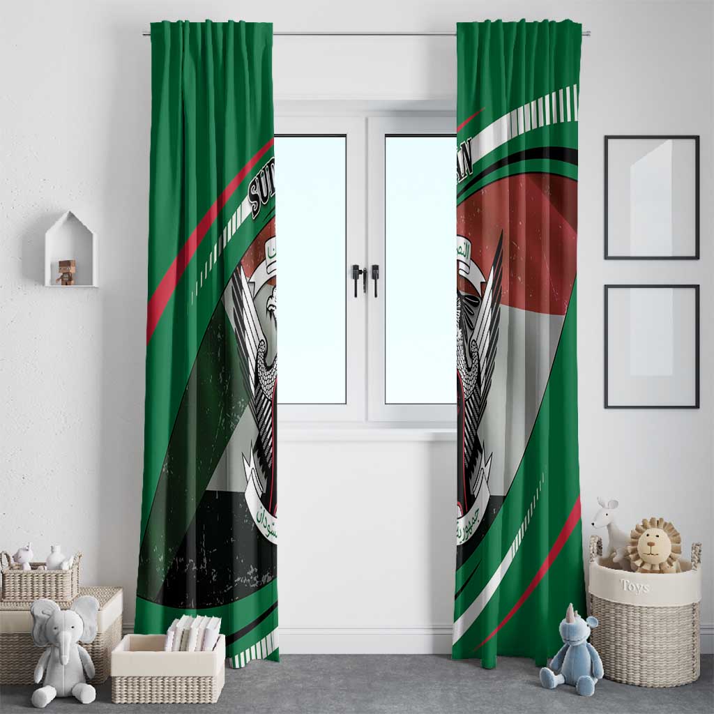 African Sudan Window Curtain Victory Is Ours - African Pride