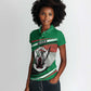 African Sudan Women Polo Shirt Victory Is Ours - African Pride