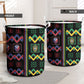 Brazil And Haiti Football Laundry Basket Mix Brazilian Haitian Roots
