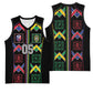 Custom Brazil And Haiti Football Basketball Jersey Mix Brazilian Haitian Roots
