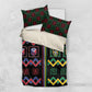 Brazil And Haiti Football Bedding Set Mix Brazilian Haitian Roots