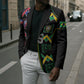 Custom Brazil And Haiti Football Blazer Mix Brazilian Haitian Roots