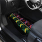 Brazil And Haiti Football Car Mats Mix Brazilian Haitian Roots