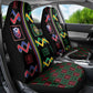 Brazil And Haiti Football Car Seat Cover Mix Brazilian Haitian Roots