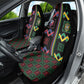 Brazil And Haiti Football Car Seat Cover Mix Brazilian Haitian Roots