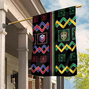 Brazil And Haiti Football Garden Flag Mix Brazilian Haitian Roots