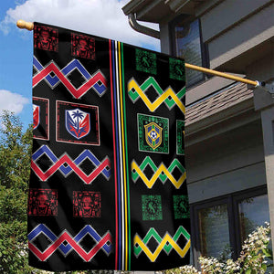 Brazil And Haiti Football Garden Flag Mix Brazilian Haitian Roots