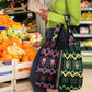 Brazil And Haiti Football Grocery Bag Mix Brazilian Haitian Roots