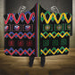 Brazil And Haiti Football Hooded Blanket Mix Brazilian Haitian Roots